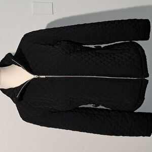 Gallery Quilted Light Weight‎ Jacket. Black. Size Small.